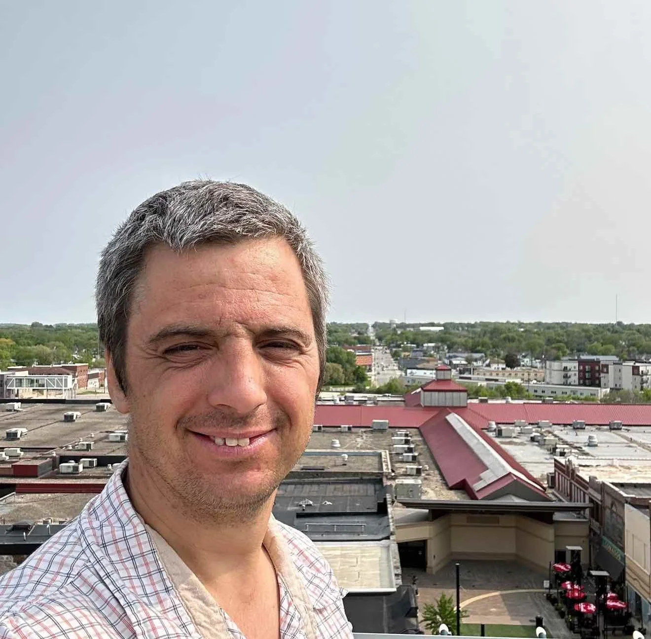 David Borntreger, owner of A-1 Roofing Services