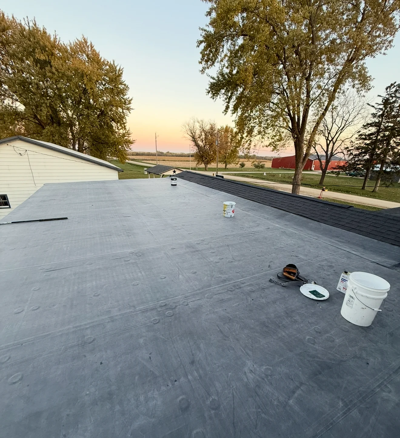 New roof installation in Mason City Iowa