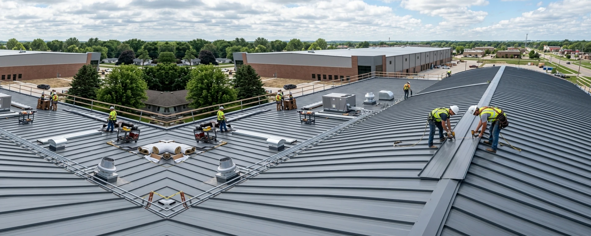 New roof installation in Mason City Iowa