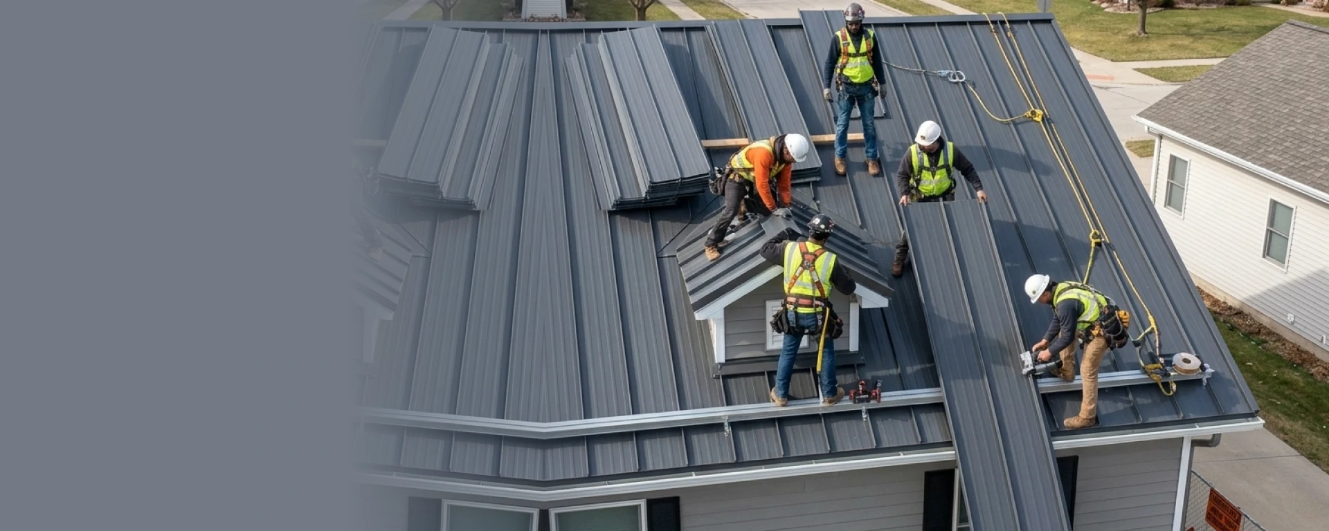 Residential roofing in Mason City Iowa
