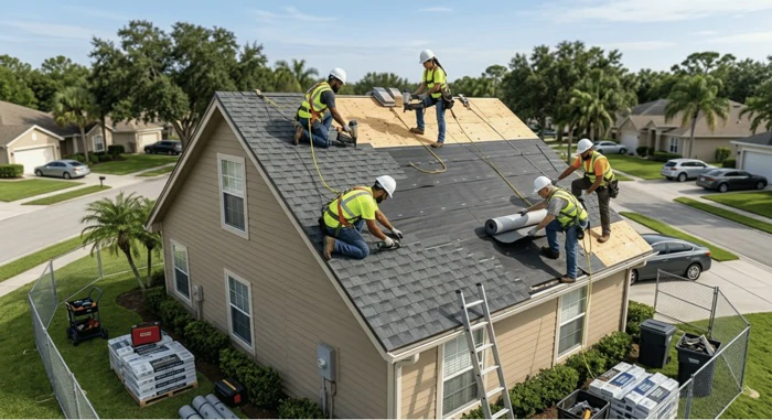 New roof installation in Mason City Iowa