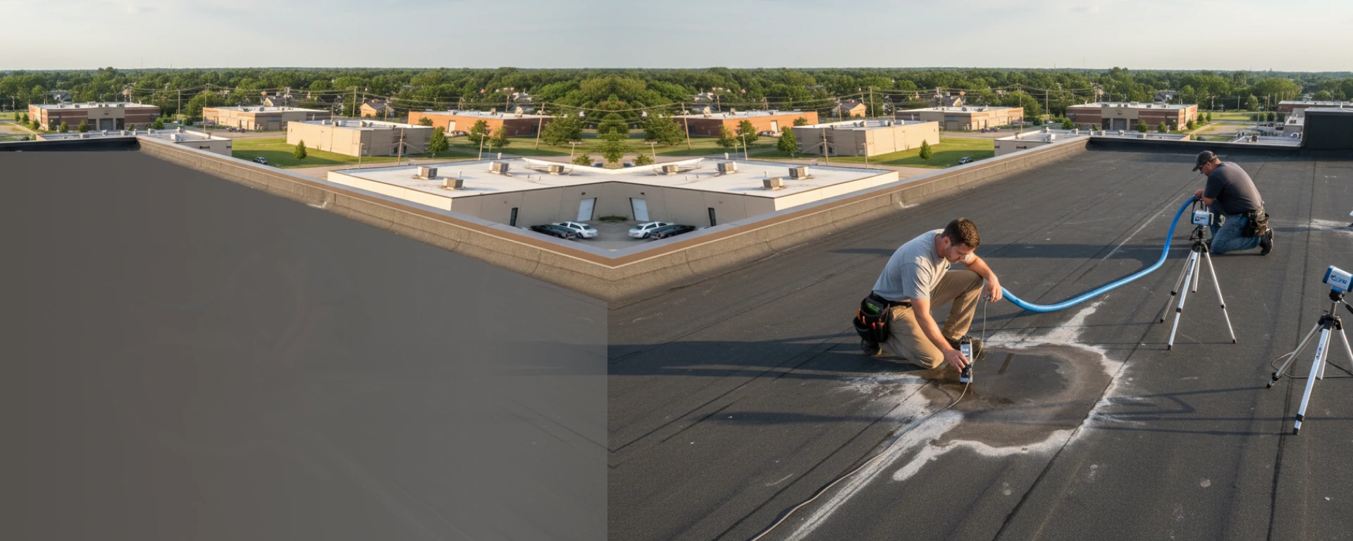 Roof leak detection in Mason City Iowa