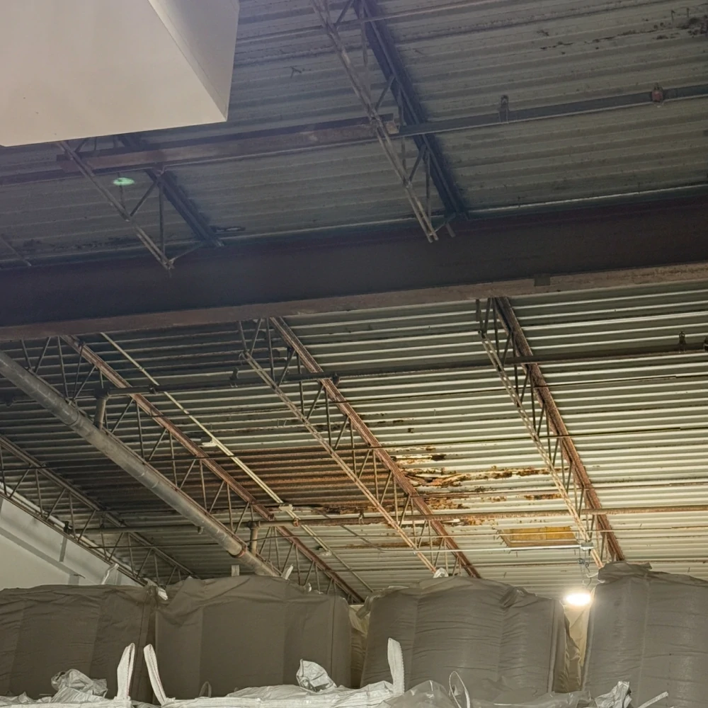 Storm damage roof repair North Iowa